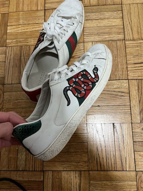 yeezy gucci snake|gucci ace embroidery snake.